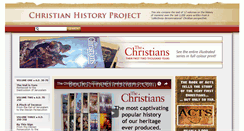 Desktop Screenshot of christianhistoryproject.org